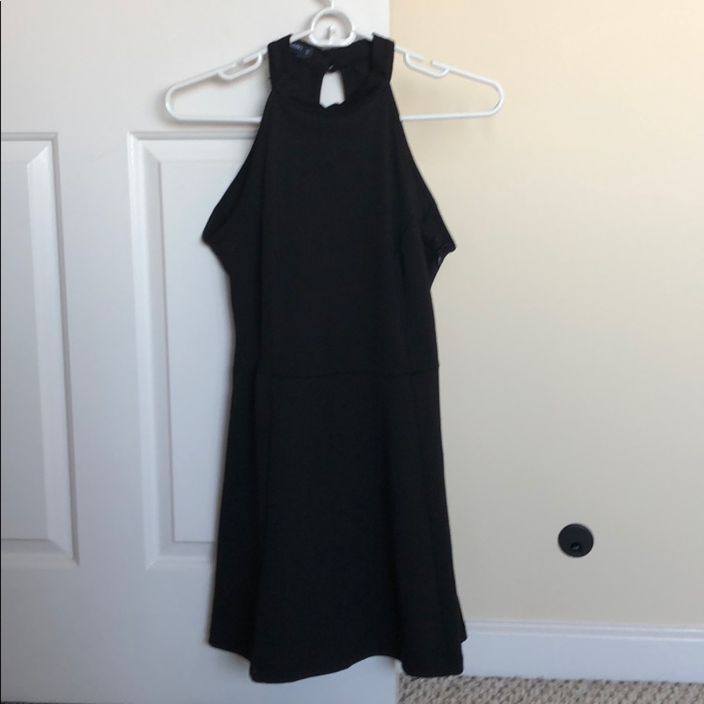 Black minidress